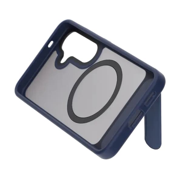 MagSafe-cover med stativ til Samsung Galaxy S25 - Blå