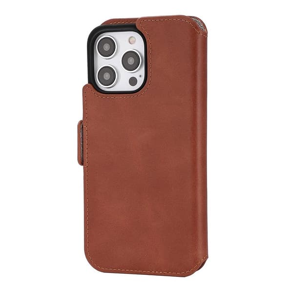 KAVAJ iPhone 14 Pro Max -kotelo Phoenix, ruskea