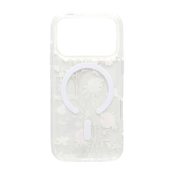 Malet blomstret mat magnetisk etui til iPhone 17 Pro - H5