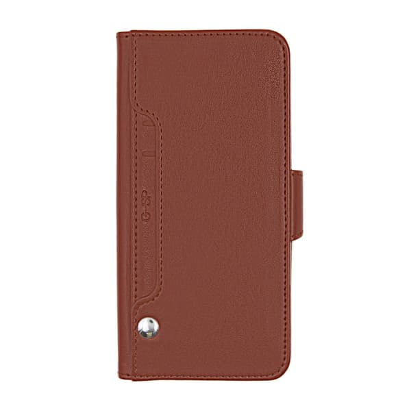 iPhone 11 Pro Max Plånboksfodral Stativ med extra Kortfack - Brun