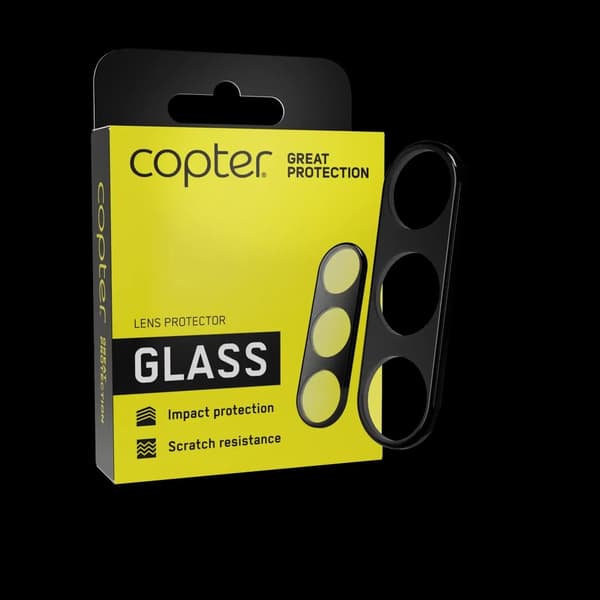 Copter iPhone 16 / 16 Plus Exoglass Linse Linsebeskyttelse
