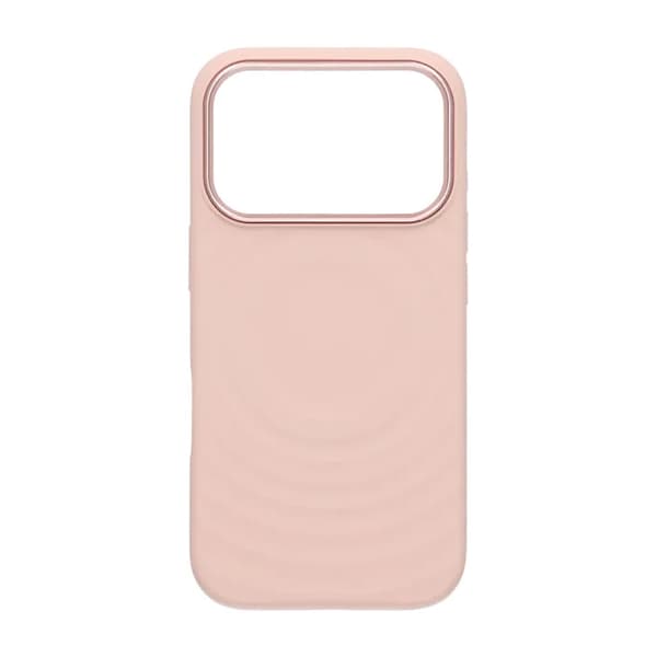 Mobilskal Silikon med Magsafe för iPhone 17 Pro - Rosa