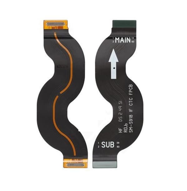 Samsung Galaxy S23 Ultra SM-S918B Hoved til Sub Flex Kabel