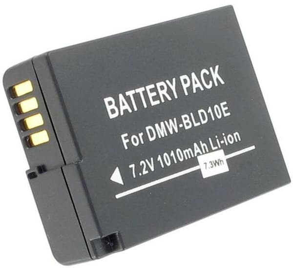 Batteri til DMW-BLD10 erstatningsbatteri
