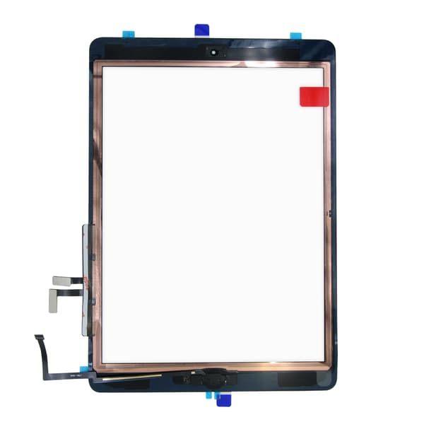 iPad Air og iPad 5 Touchscreen Glas med Hjemknap - Sort