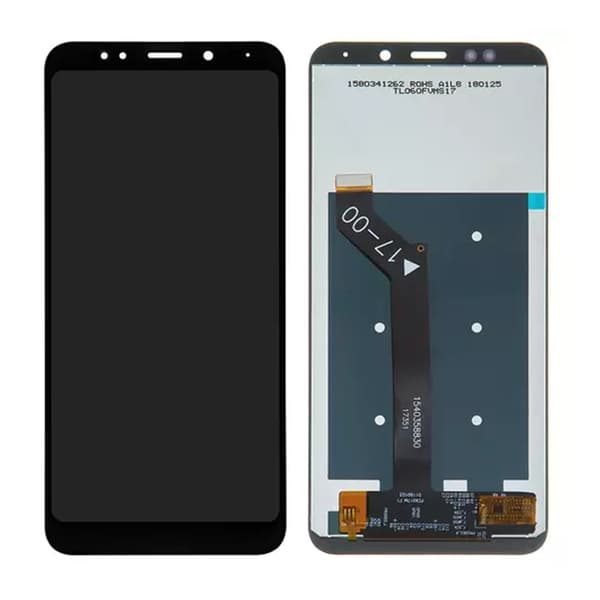 Xiaomi Redmi 5 Plus Skærm med LCD Display - Sort