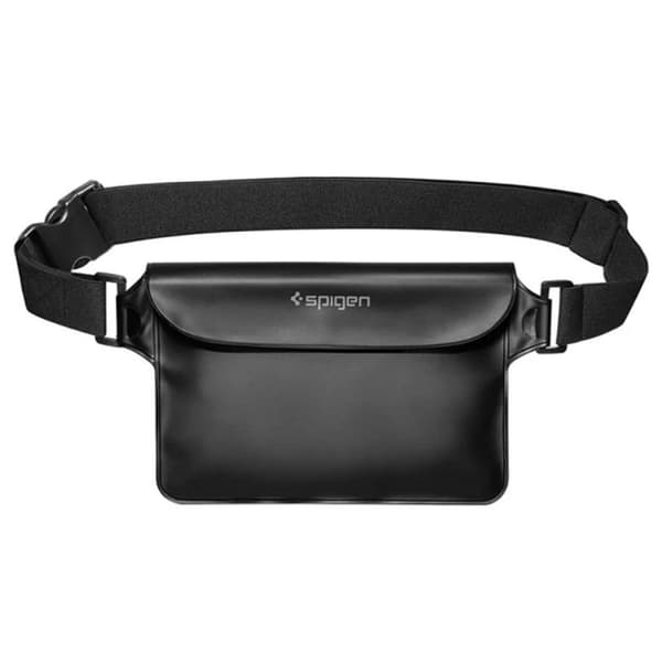 Spigen Universal vedenpitävä vyölaukku - musta