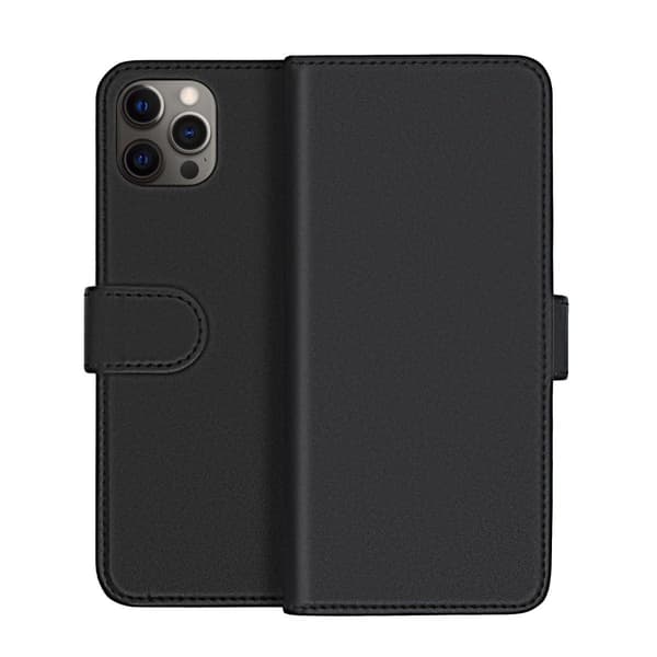 iPhone 13 Pro Max Plånboksfodral Magnet Rvelon - Svart