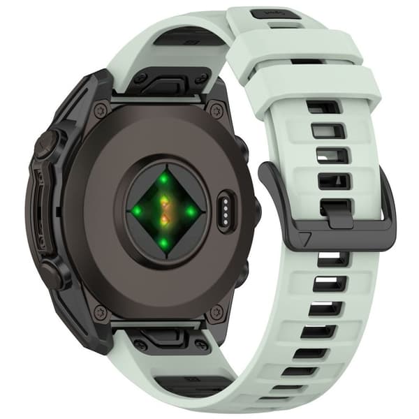 Garmin Fenix 8 43mm osv. Urrem - Grøn, Sort