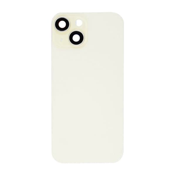 iPhone 15 Plus Baksida Glas med smådelar - Gul