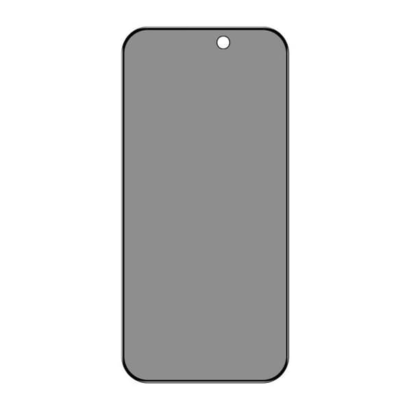 Screen Protector for iPhone 16 Pro Max-Privacy Full Cover Tempered Glass RV no frame 20 pcs bulk