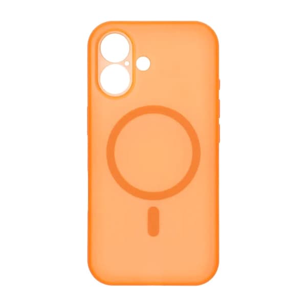 Præcis Hulskjold Magnetisk Etui - iPhone 16 Orange
