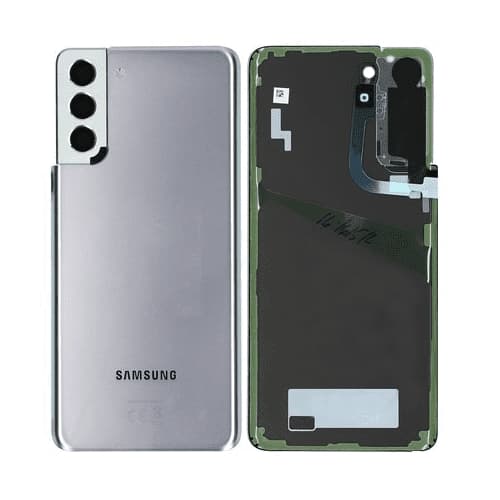 Samsung Galaxy S21 Plus 5G Bagside Med Tape - Phantom Silver