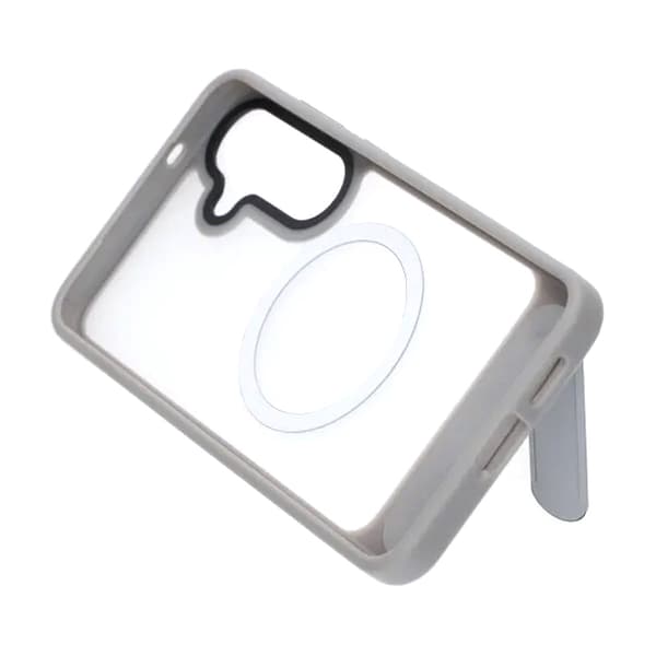 MagSafe-cover med stativ til Samsung Galaxy S25 Plus - Grå