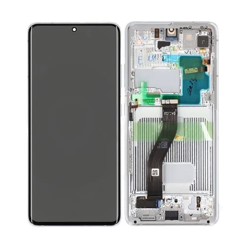 Galaxy S21 Ultra 5G -näyttö LCD Phantom Silver