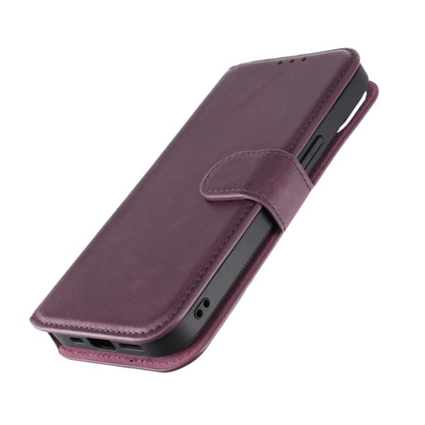 iPhone 15 Plånboksfodral Magnet Rvelon - Lila