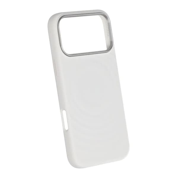 Mobilskal Silikon med Magsafe för iPhone 17 Pro Max - Vit