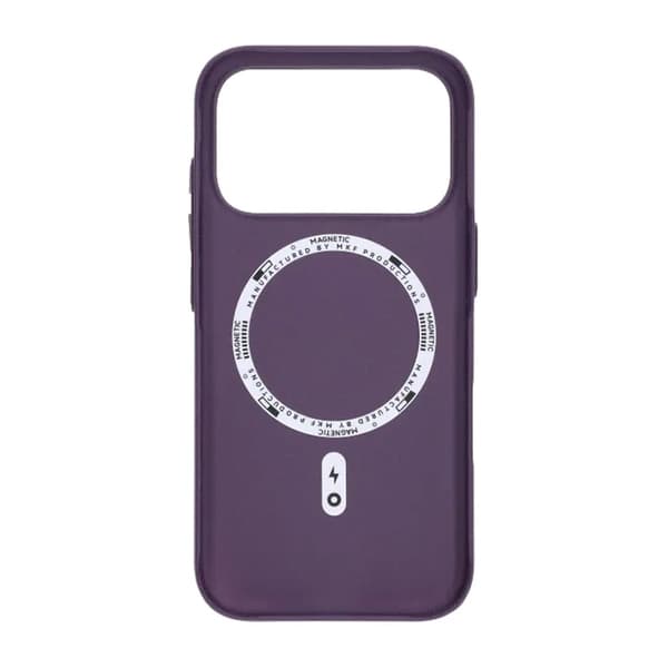 Bølget etui med Magsafe til iPhone 17 Pro Max - Lilla