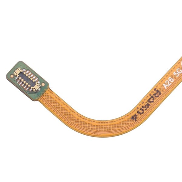 Samsung Galaxy A26 Fingeravtrycksläsare med flexkabel - Vit
