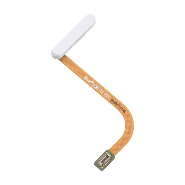 Samsung Galaxy A26 Fingeravtrycksläsare med flexkabel - Vit