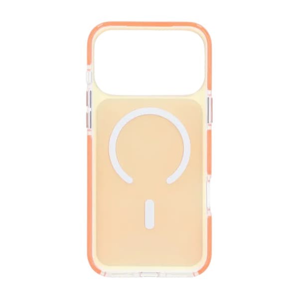 Mobilskal TPU Bumper med Magsafe för iPhone 17 Pro Max - Orange