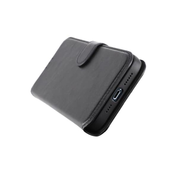 iPhone 12 Pro Max Plånboksfodral Magnet Rvelon - Svart