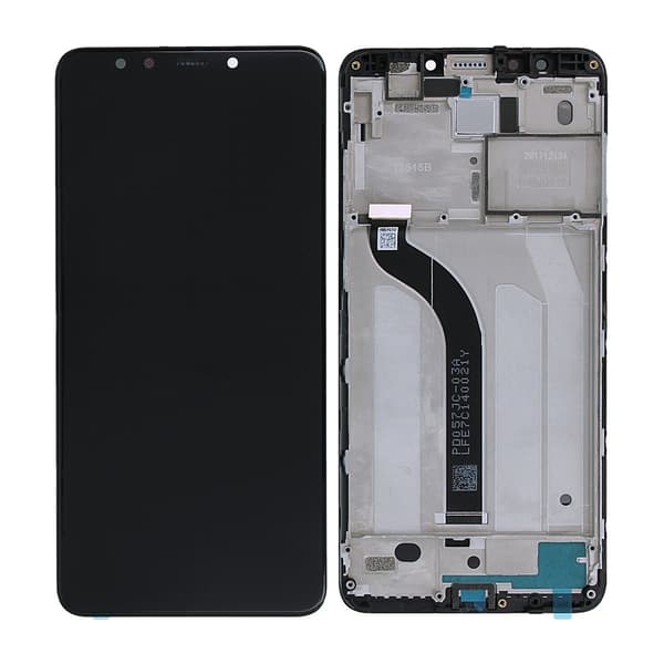 Xiaomi Redmi 5 Display med LCD Skærm Original - Sort
