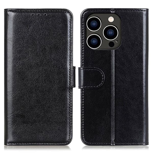 Crazy horse iPhone 16 Pro Max Cover - Sort