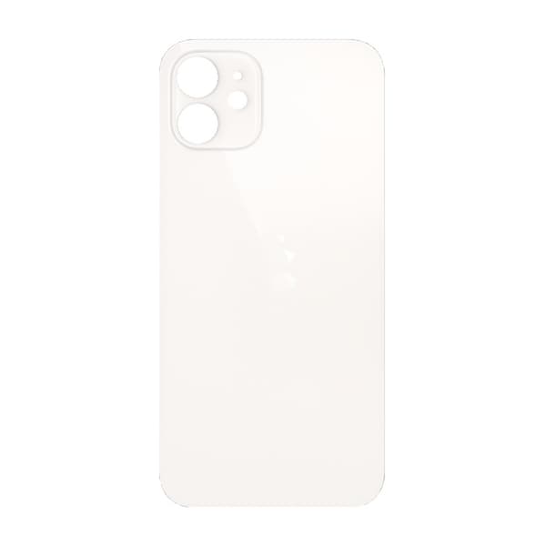 iPhone 12 Bagglas med tape - Hvid