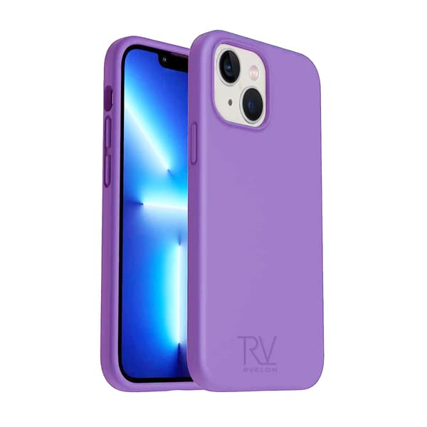 iPhone 14 Silikonskal Rvelon - Lila
