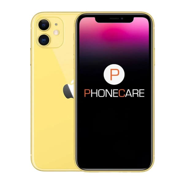Begagnad iPhone 11 64GB Yellow - Använt skick C