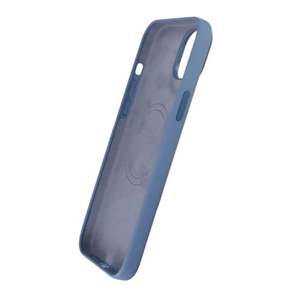 iPhone 15 Plus Silikonskal Rvelon MagSafe - Blå
