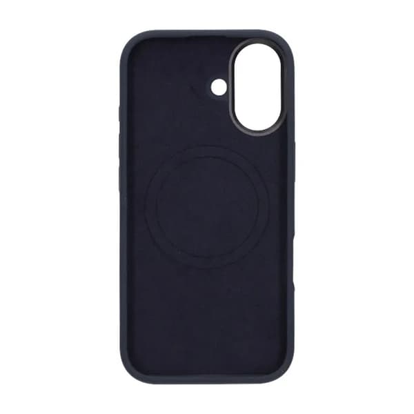 Metal Eagle Eye Liquid Magnetic Silicone Case iPhone 17 Blue