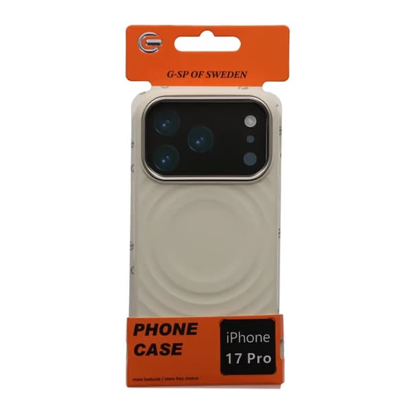 Cream wave liquid silicone Case For iPhone 17 Pro Milky White