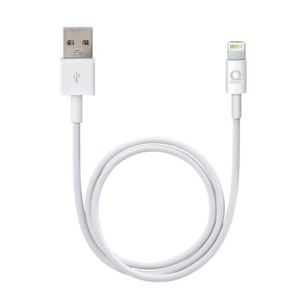 USB A–Lightning-kaapeli 2M – Valkoinen