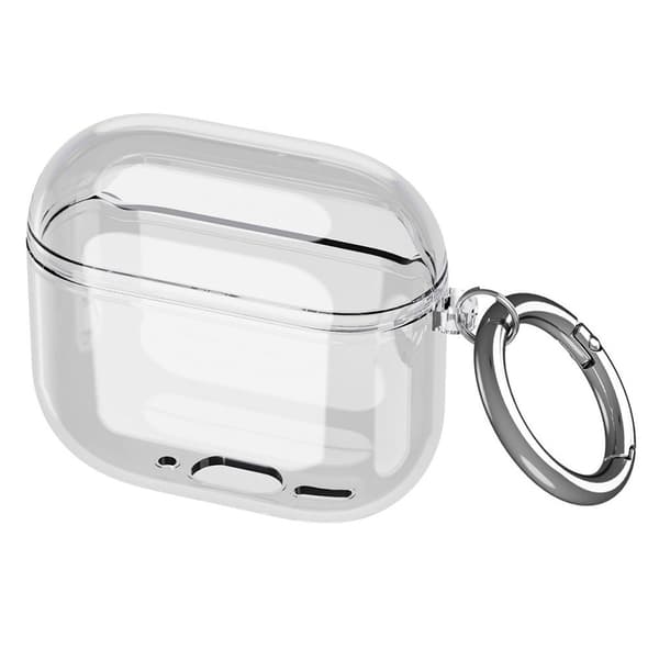 AirPods 4 Etui med Krog - Transparent