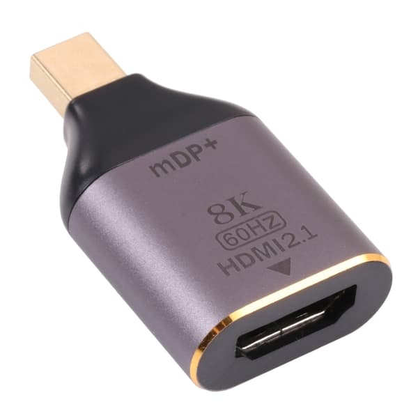HDMI 2.1 til Mini DP Adapter
