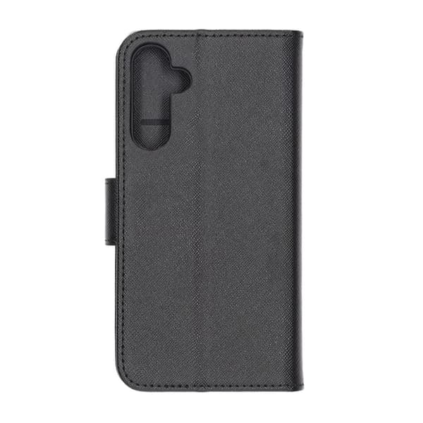 Flip Stand Læder Wallet Case Til Samsung A16 Sort