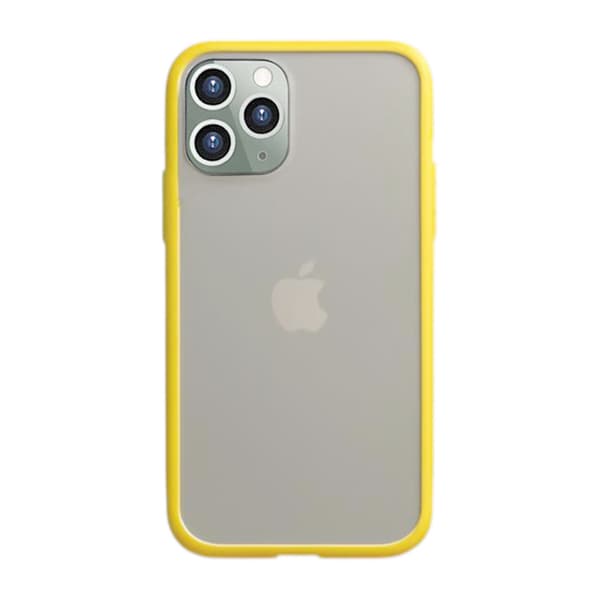 iPhone 11 Pro Max Mobilskal TPU - Gul/Transparent