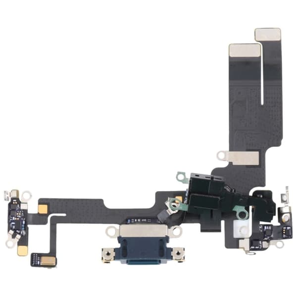 iPhone 14 Laddningsport Flexkabel - Mörkblå