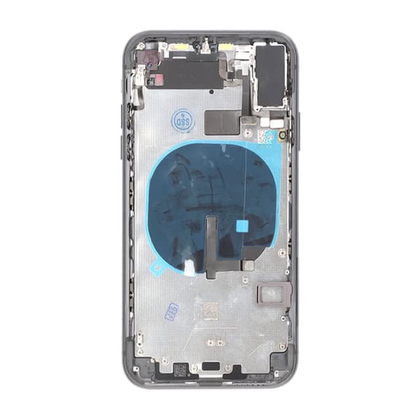 iPhone 11 Bagside med Komplet Ramme Premium - Sort