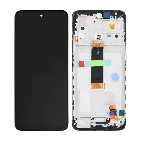 Xiaomi Redmi 12 Skærm med LCD Display Original - Sort