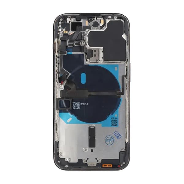 iPhone 14 Pro Bagcover Komplet OEM Sort Med Smådele