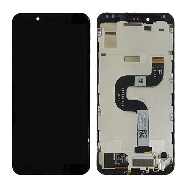 Xiaomi Mi A2 Skærm med LCD Display - Sort