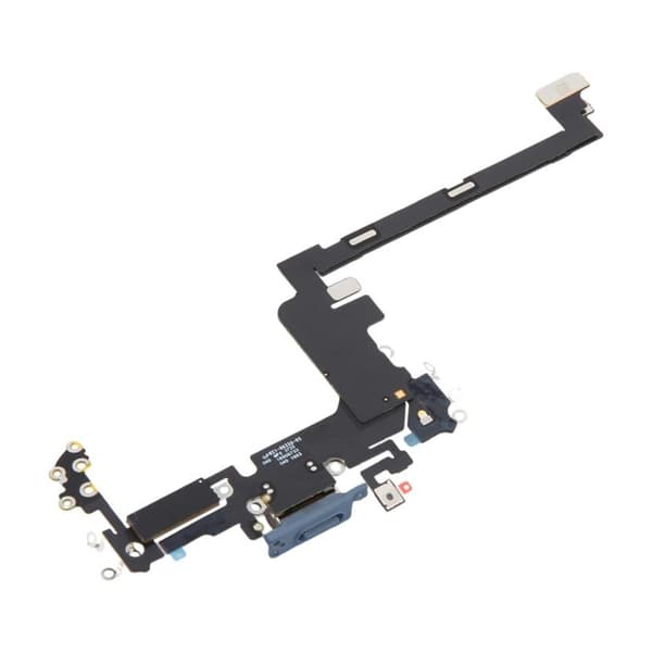 Laddkontakt med Flexkabel för iPhone 17 Pro - Blå