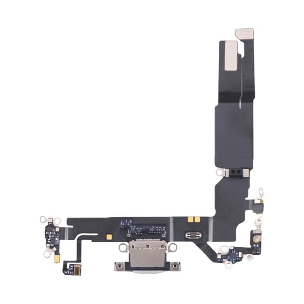 iPhone 16 Laddningskontakt Flexkabel Original - Vit