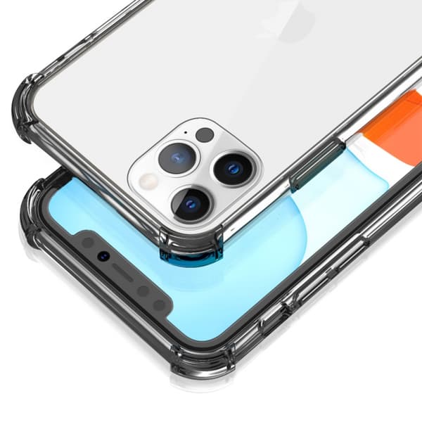 Stødsikkert Cover til iPhone 12 Pro Max Høj kvalitet - Sort