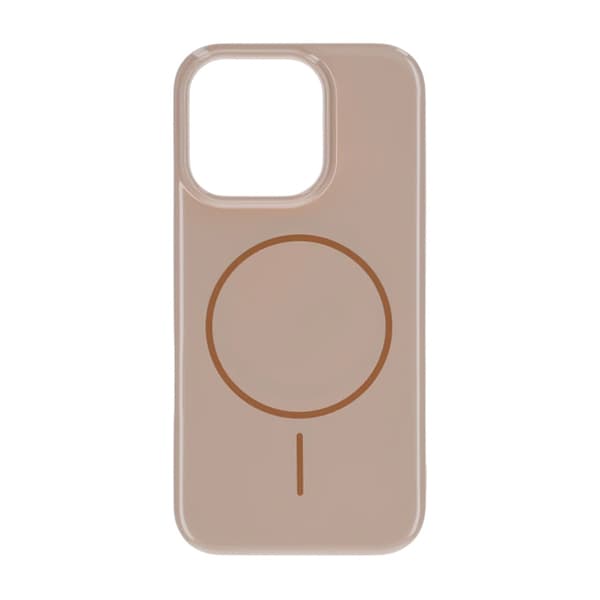 Blank design Magnetisk etui til iPhone 16 Pro Guld