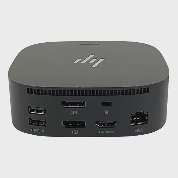 HP USB-C/A Universal Dock G2 - Musta - Alkuperäinen