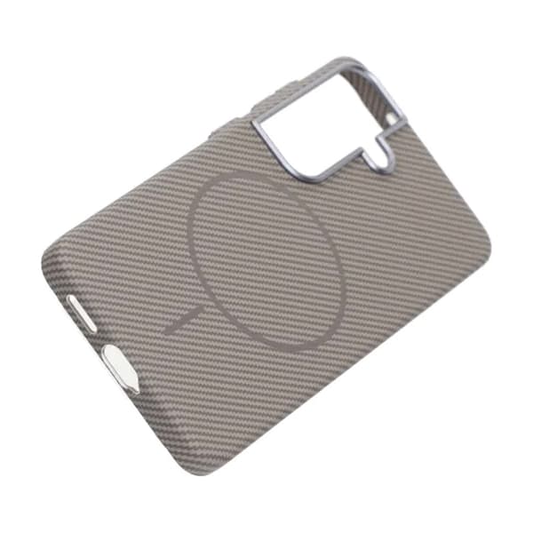 Crabon - blankt magnetisk etui til Samsung S26 Plus grå